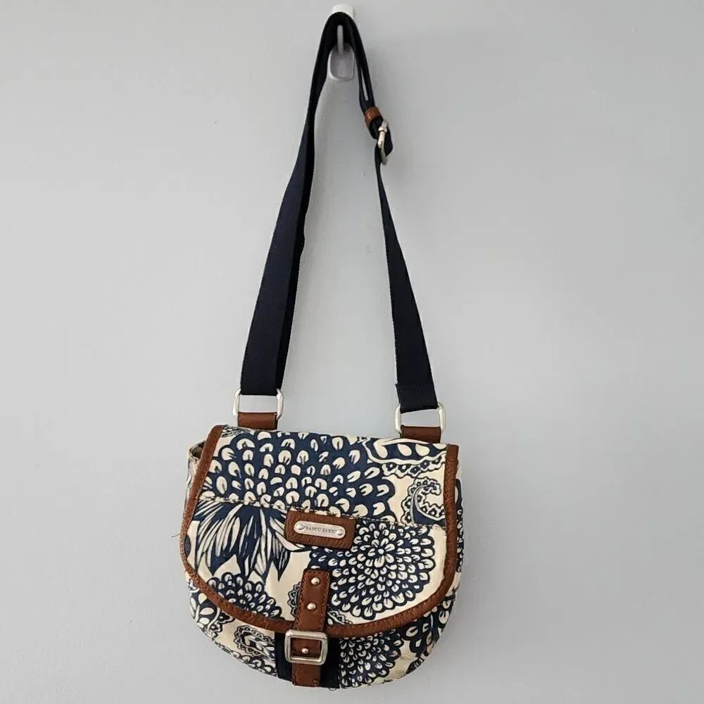 Franco Sarto crossbody adjustable purse floral print